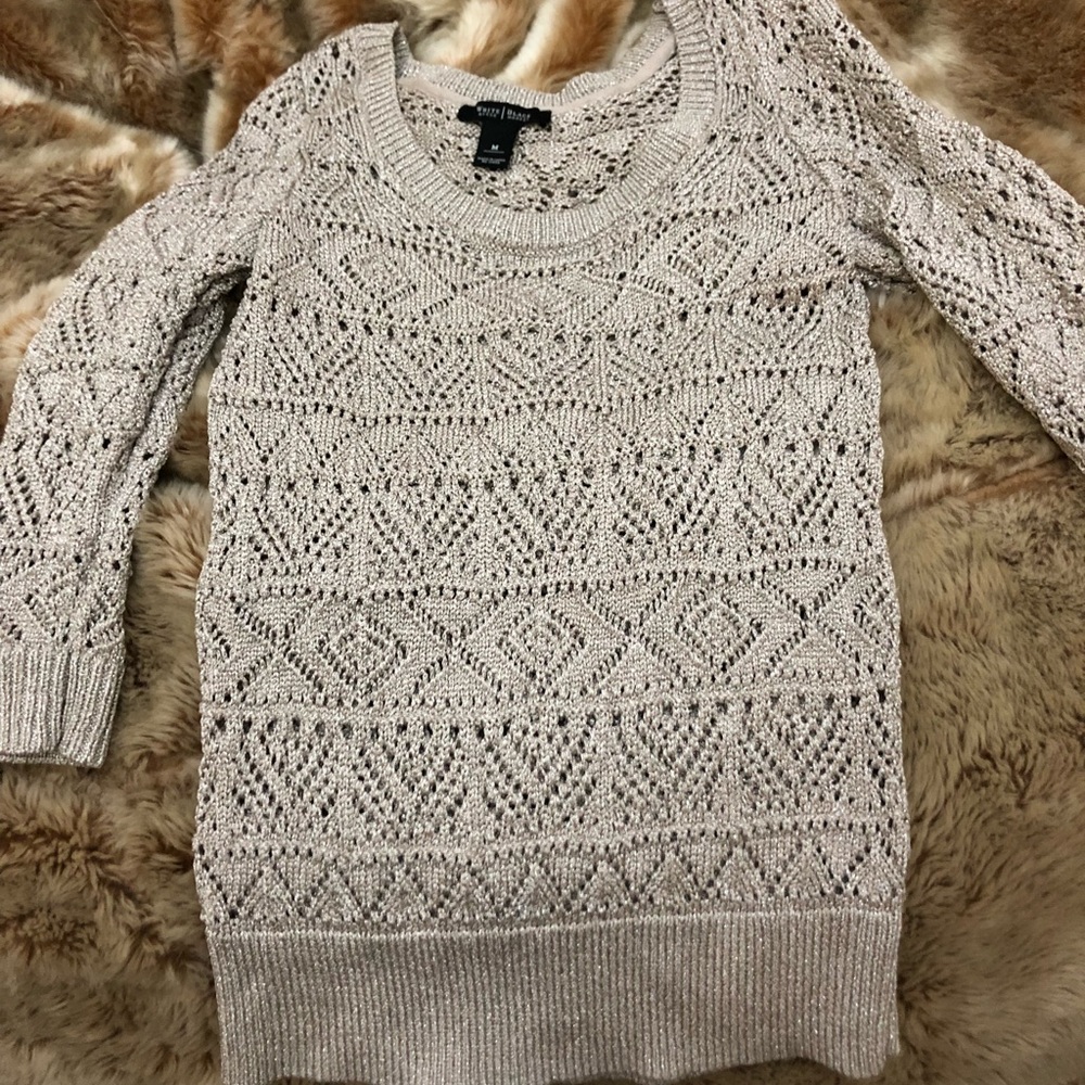 Gold sweater